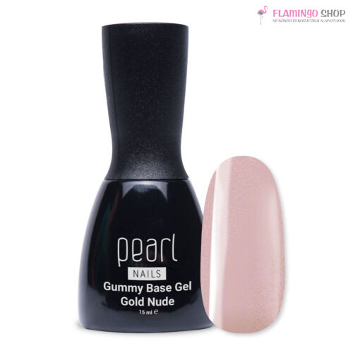 Pearl Gummy Base Gel Gold Nude