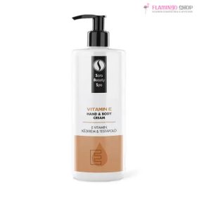   Sara Beauty Hidratáló kézkrém és testápoló - E vitamin - 500ml