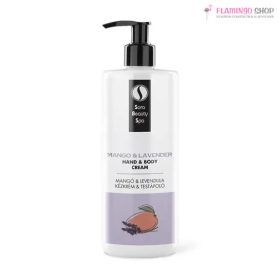   Sara Beauty Hidratáló kézkrém és testápoló - Mangó és Levendula - 500ml