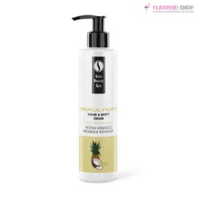   Sara Beauty Hidratáló kézkrém és testápoló - Trópusi Gyümölcs - 250ml
