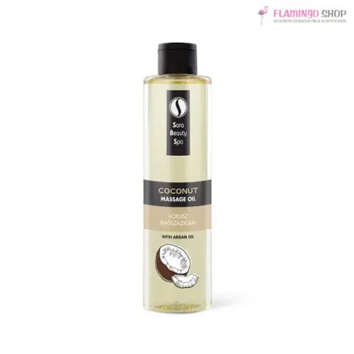 Sara Beauty Masszázsolaj - Kókusz - 250ml