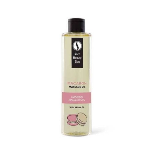 Sara Beauty Masszázsolaj „Mentes” - Makaron - 250ml