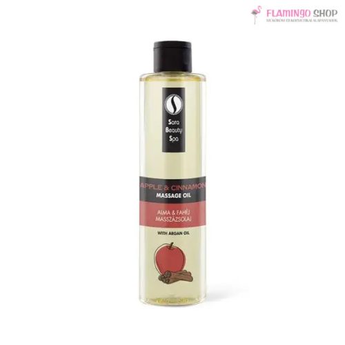 Sara Beauty Masszázsolaj - Alma és Fahéj - 250ml