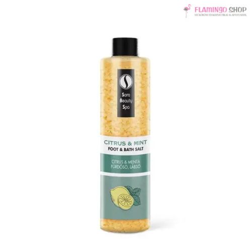 Sara Beauty Frissítő Fürdősó és Lábáztató Só - Citrus és Menta - 330g