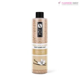   Sara Beauty Relaxáló Fürdősó és Lábáztató Só - Vanília és Jázmin - 330g