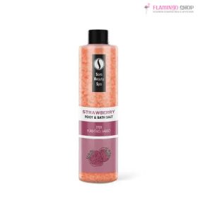   Sara Beauty Frissítő Fürdősó és Lábáztató Só - Eper - 330g