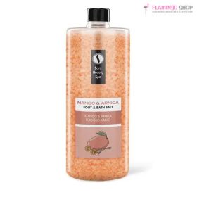   Sara Beauty Regeneráló fürdősó és lábáztató só - Mangó & Árnika - 1320g