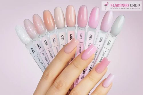 Victoria Vynn - Insta Gel 40ml - 08 Hero Spark csillogó nude építő zselé 