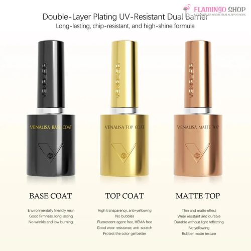 VENALISA - Matt Top Coat 10 ml - fixálásmentes