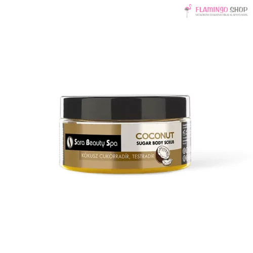 Sara Beauty Bőrradír és Testradír - Kókusz Cukorradír - 300ml
