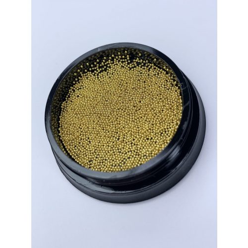 Luxury Nails - Díszítő gyöngy 0,6mm ( Arany, Ezüst, Rose Gold) - Arany