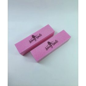 Luxury Nails buffer(szögletes) Rózsaszín