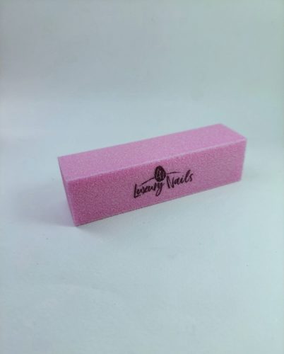 Luxury Nails buffer(szögletes) Rózsaszín