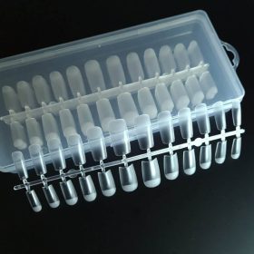   Luxury Nails  #1 Full Coverage Gel Tip (240db/doboz, 12 méret) Kocka M/L