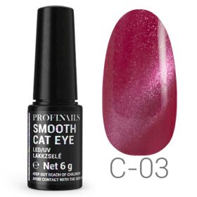 Profinails Smooth Cat Eye LED/UV lakkzselé 6g C 03