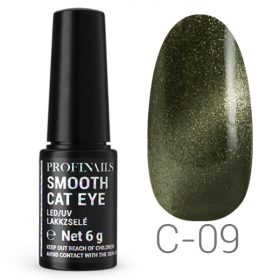 Profinails Smooth Cat Eye LED/UV lakkzselé 6g C 09