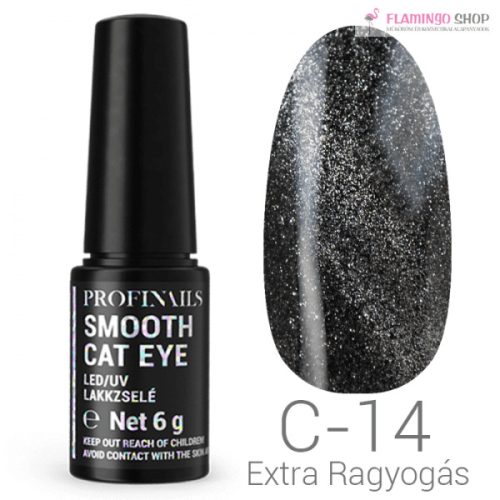 Profinails Smooth Cat Eye LED/UV lakkzselé 6g C 14