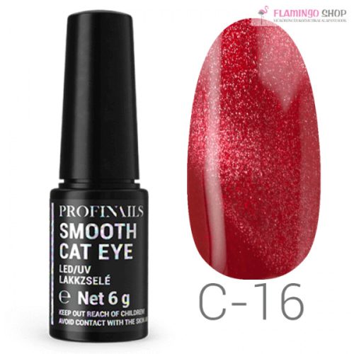 Profinails Smooth Cat Eye LED/UV lakkzselé 6g C 16