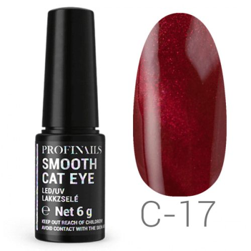 Profinails Smooth Cat Eye LED/UV lakkzselé 6g C-17