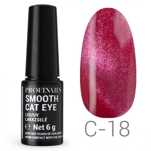 Profinails Smooth Cat Eye LED/UV lakkzselé 6g C-18