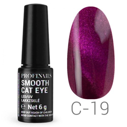 Profinails Smooth Cat Eye LED/UV lakkzselé 6g C-19