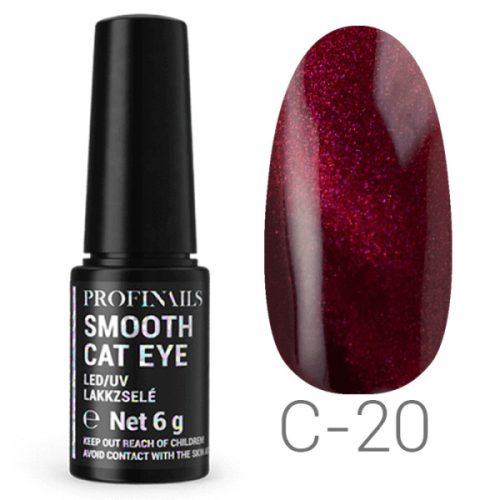 Profinails Smooth Cat Eye LED/UV lakkzselé 6g C-20