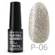 Profinails Platina Glimmer Gél lakk 6g P06