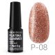 Profinails Platina Glimmer Gél lakk 6g P08