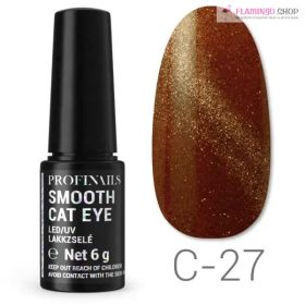Profinails Smooth Cat Eye LED/UV lakkzselé 6g C 27