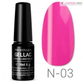   Profinails LED/UV lakkzselé 6 g No. N 03 ( Neon Collection )