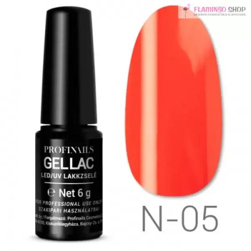 Profinails LED/UV lakkzselé 6 g No. N 05 ( Neon Collection )